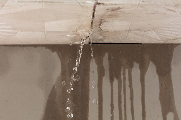 Professional Burst Pipe Cleanup technician working in Burlington, ME